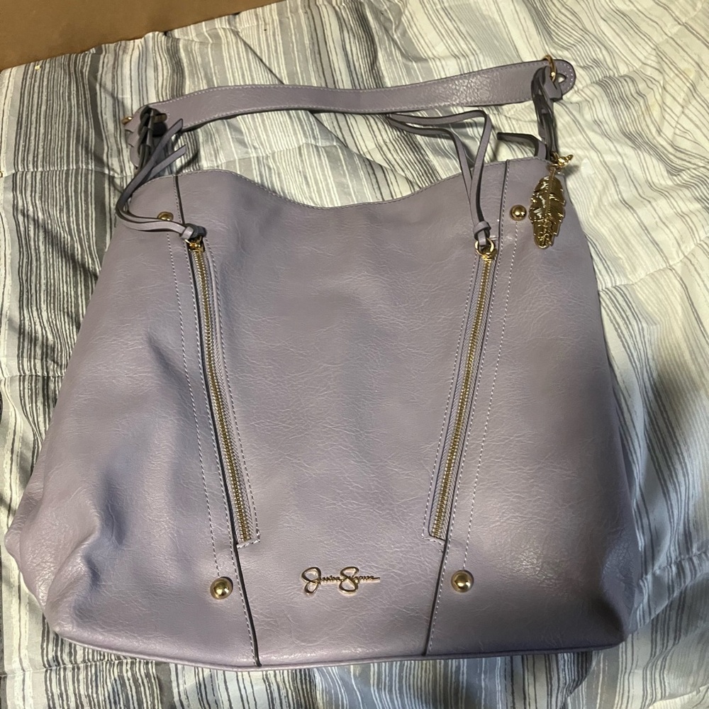 Jessica Simpson Lavender Shoulder Bag